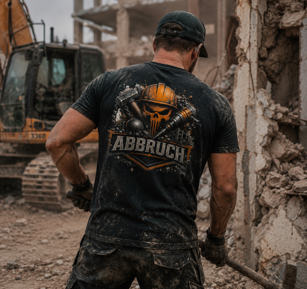 Feiner Dreck – ABBRUCH | Premium T-Shirt für Abbruchprofis