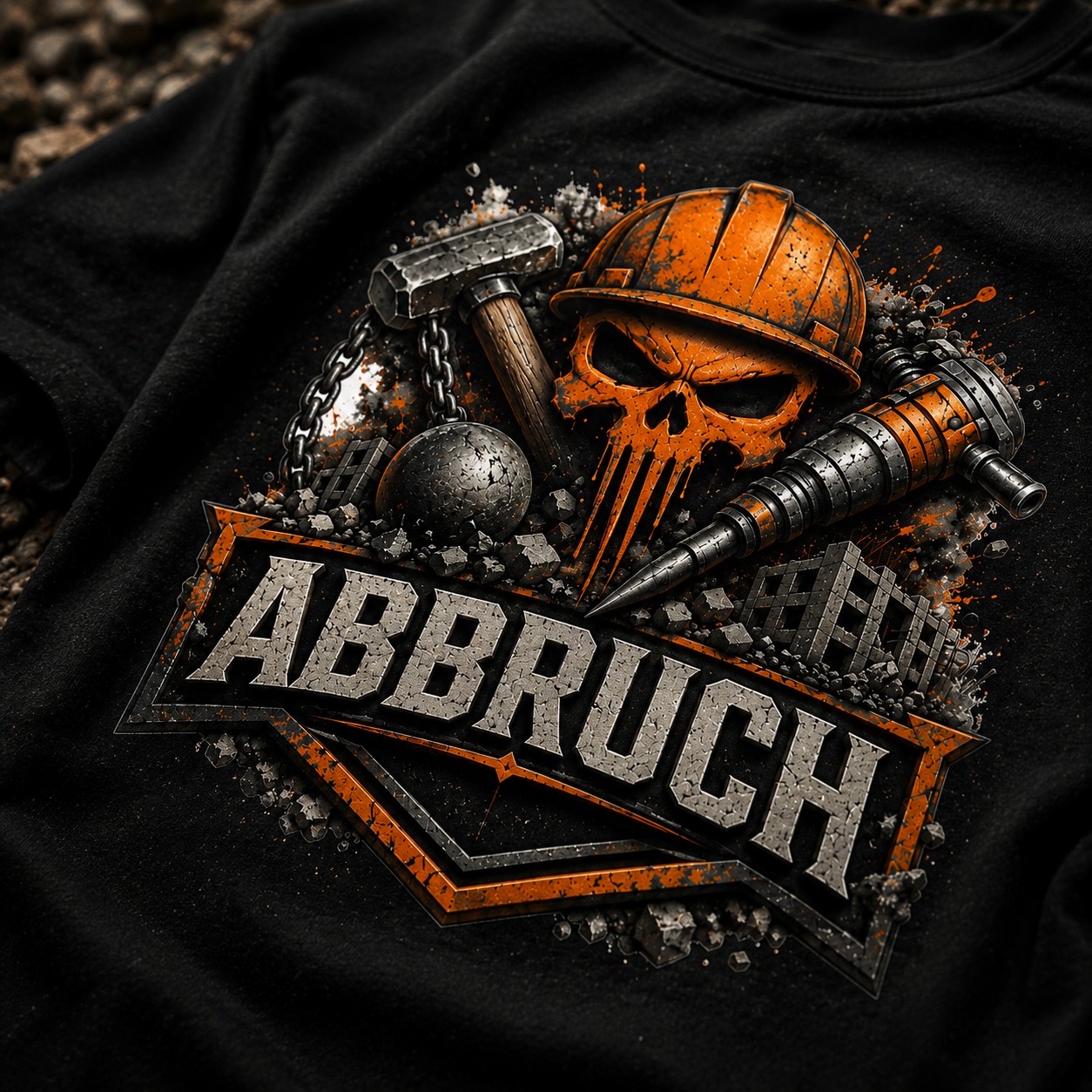 Feiner Dreck – ABBRUCH | Premium T-Shirt für Abbruchprofis